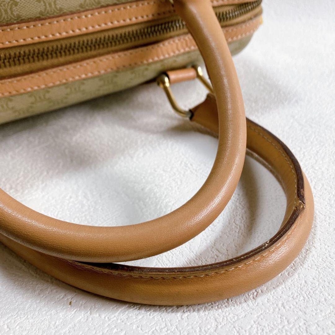 【美品】CELINE セリーヌ マカダム ボストンバッグ
