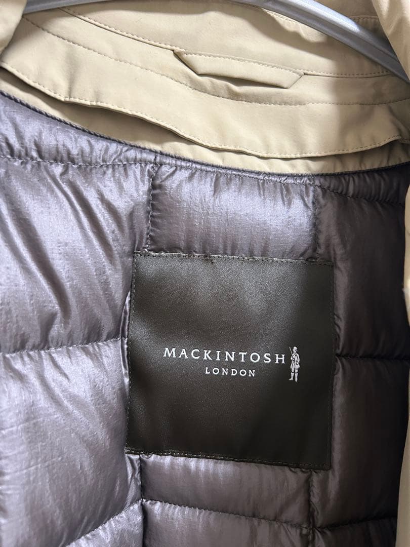マッキントッシュロンドン　ステンカラーコート ベージュ