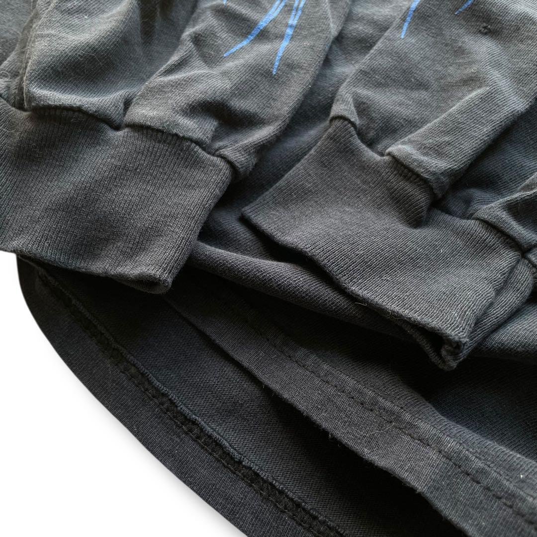 2000s ハーレーダビッドソン 袖フレイム プリント ロングTシャツ XL