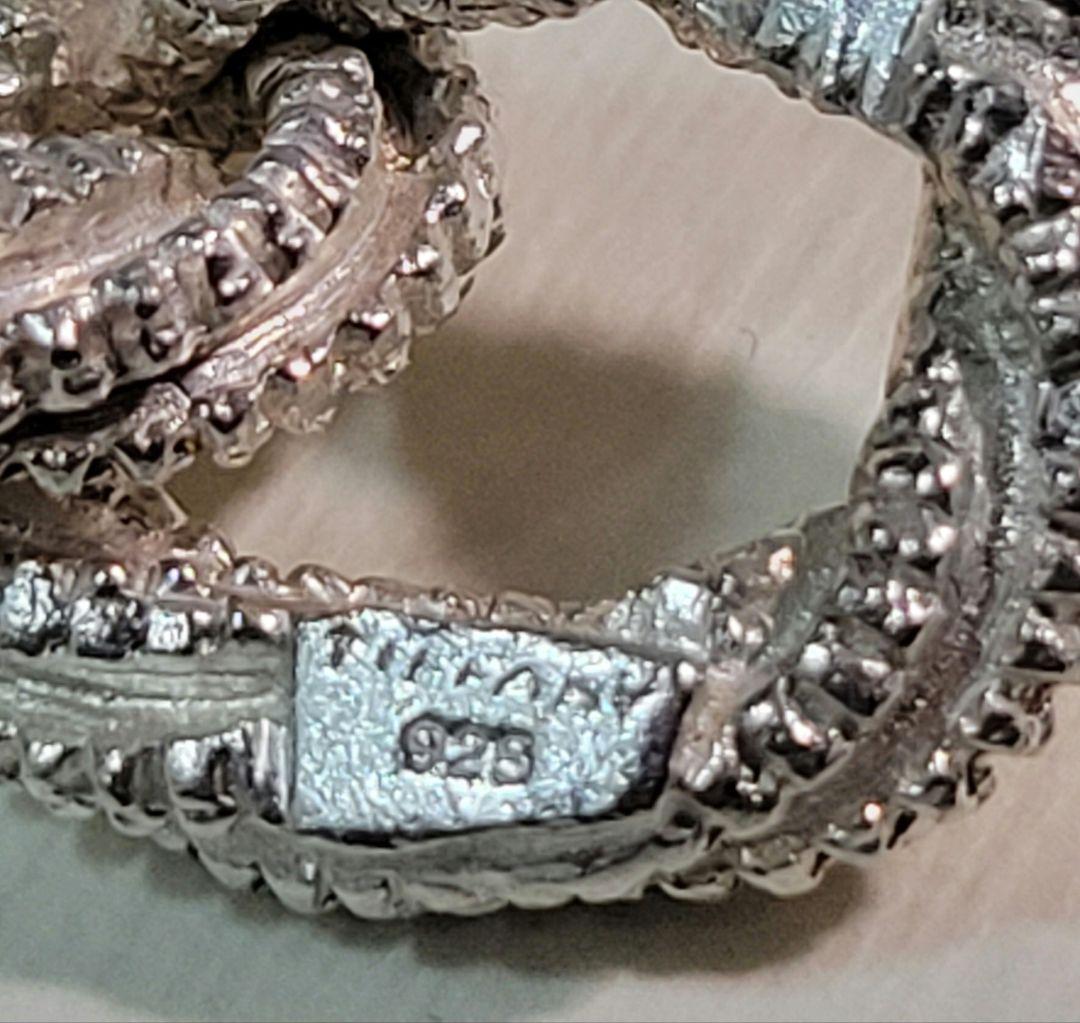 VINTAGE TIFFANY ツイスト ブレスレット　ヴァンドーム　シルバー
