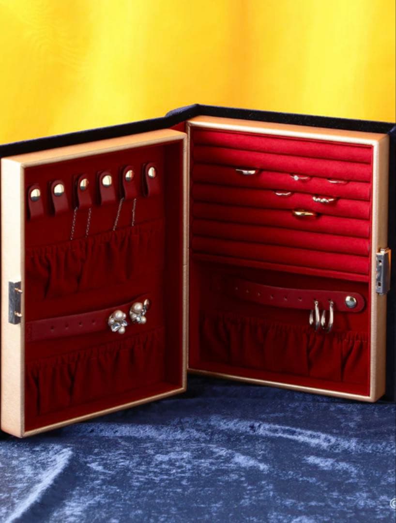 ディズニー 美女と野獣　ブックジュエリーボックス　Francfranc