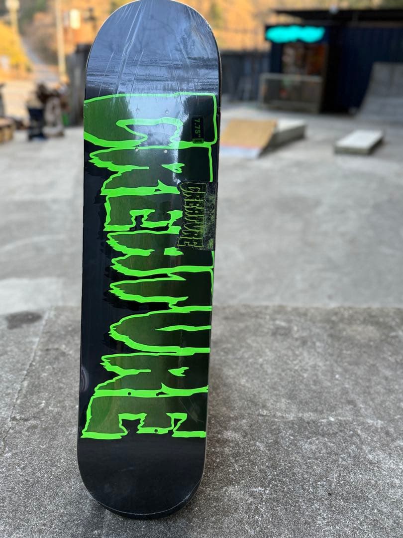 CREATURE スケボーデッキ 7.75 MOBデッキテープ付き