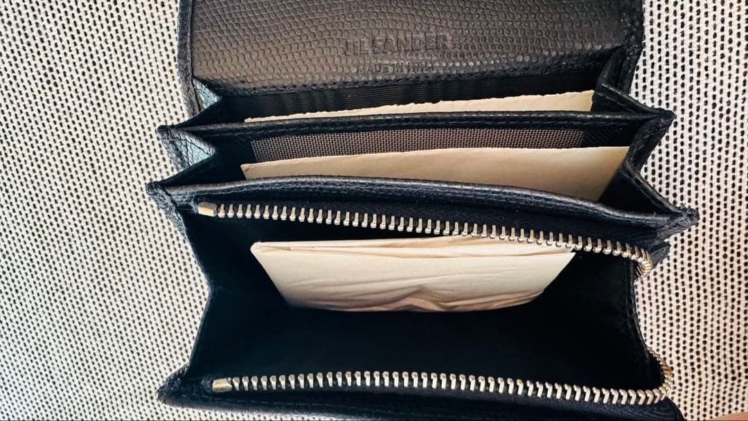 『未使用』『ユニセックス』JIL SANDER 二つ折り財布