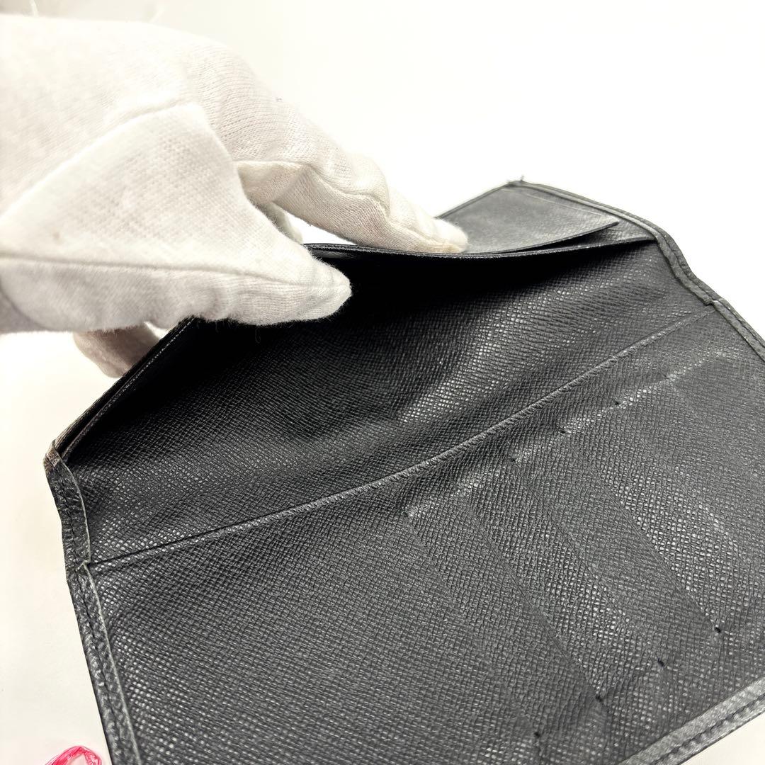 ✨美品　ルイヴィトン タイガ ポルトバルール・カルトクレディ　札入　黒