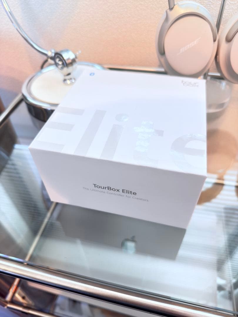 【超美品】TourBoxElite アイボリーホワイト フラッグシップモデル