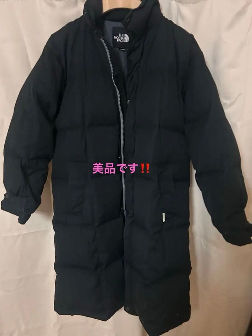THE NORTH FACE M 黒 ロングダウンジャケット 即決可能
