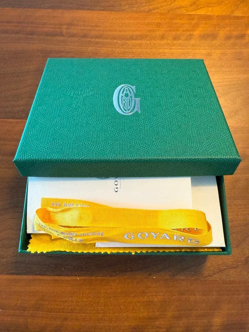 GOYARD ゴヤール　マティニョンミニ　ケース　グリーン　PM