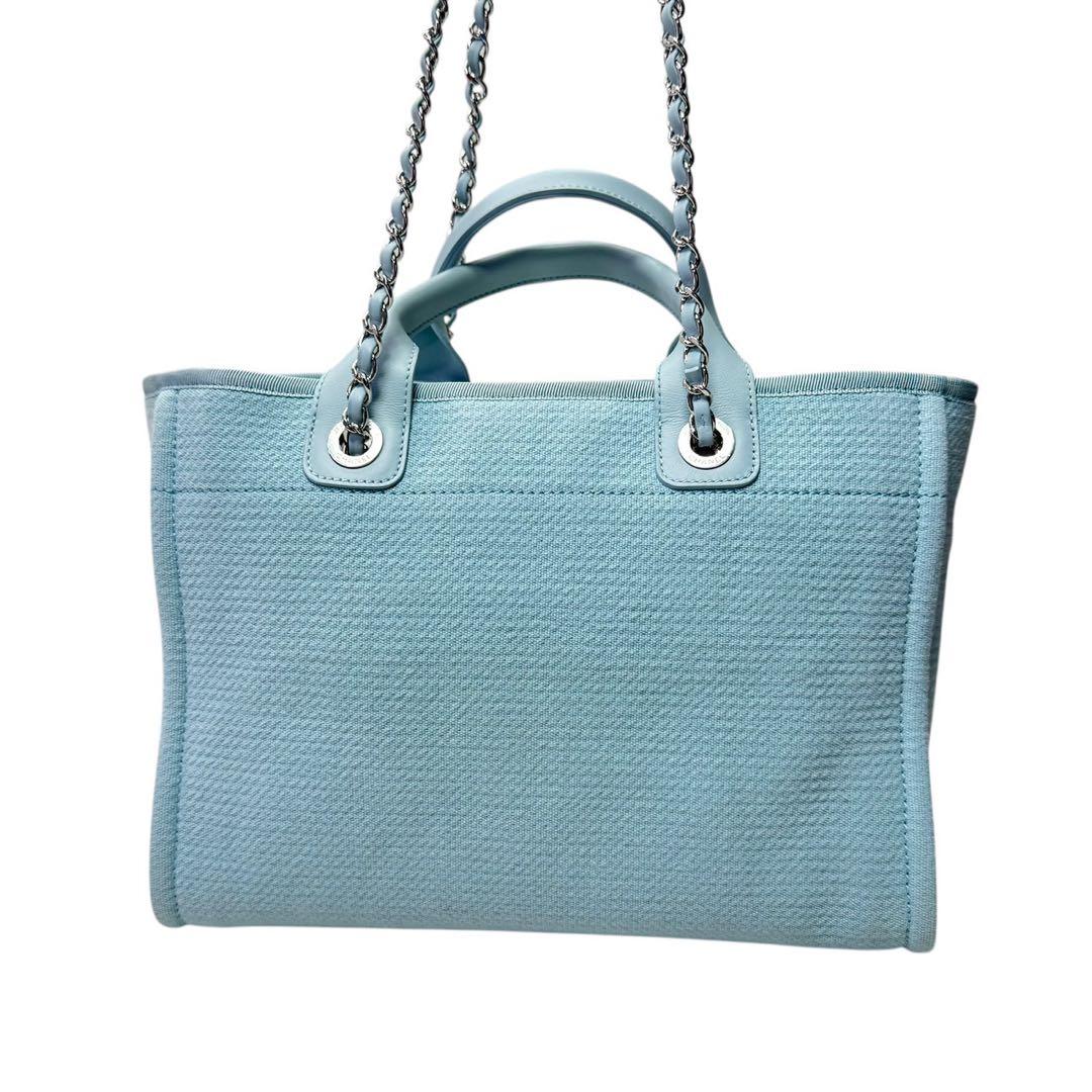 極美品　CHANEL シャネルドーヴィル　スモールショッピングバッグ