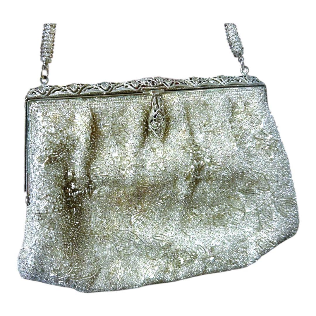 正絹　縮緬　友禅　振袖　フルセット　８点　可憐　モダン