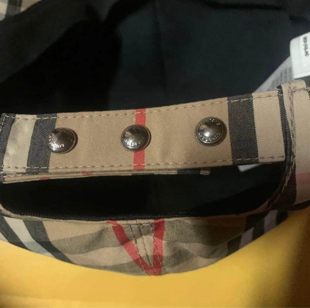 BURBERRY チェック柄 ベースボールキャップ Mサイズ