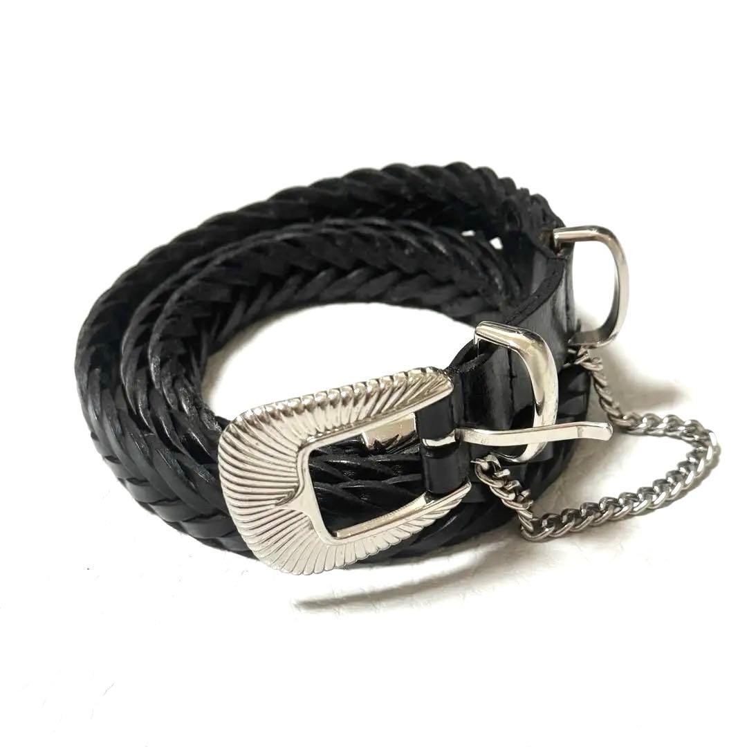 JIEDA 編み込み ベルト アクセサリー