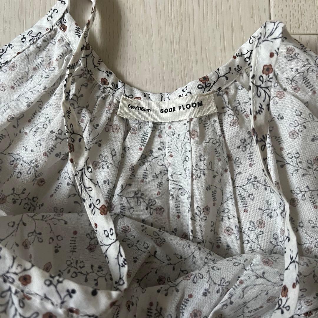 ワンピース soor ploom birdie tunic vien print 6Y