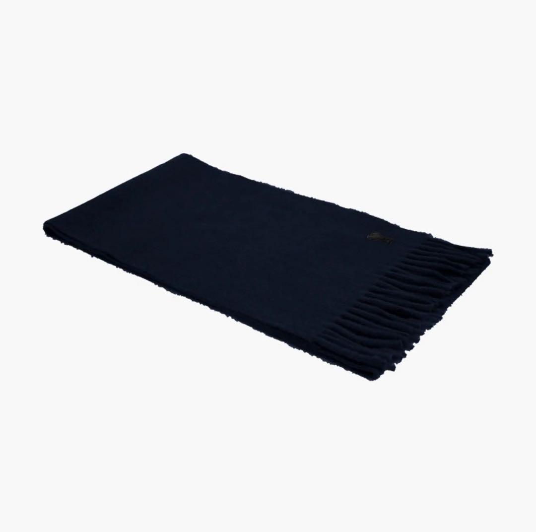 AMI PARIS ウール マフラー NAVY