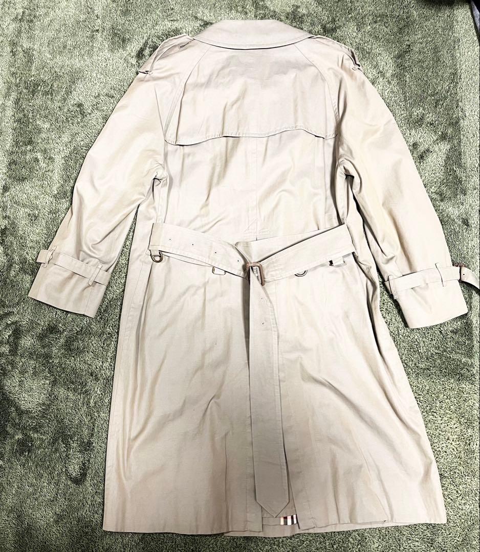 80s バーバリー　トレンチコート　Burberry's 玉虫ベージュ　三陽商会