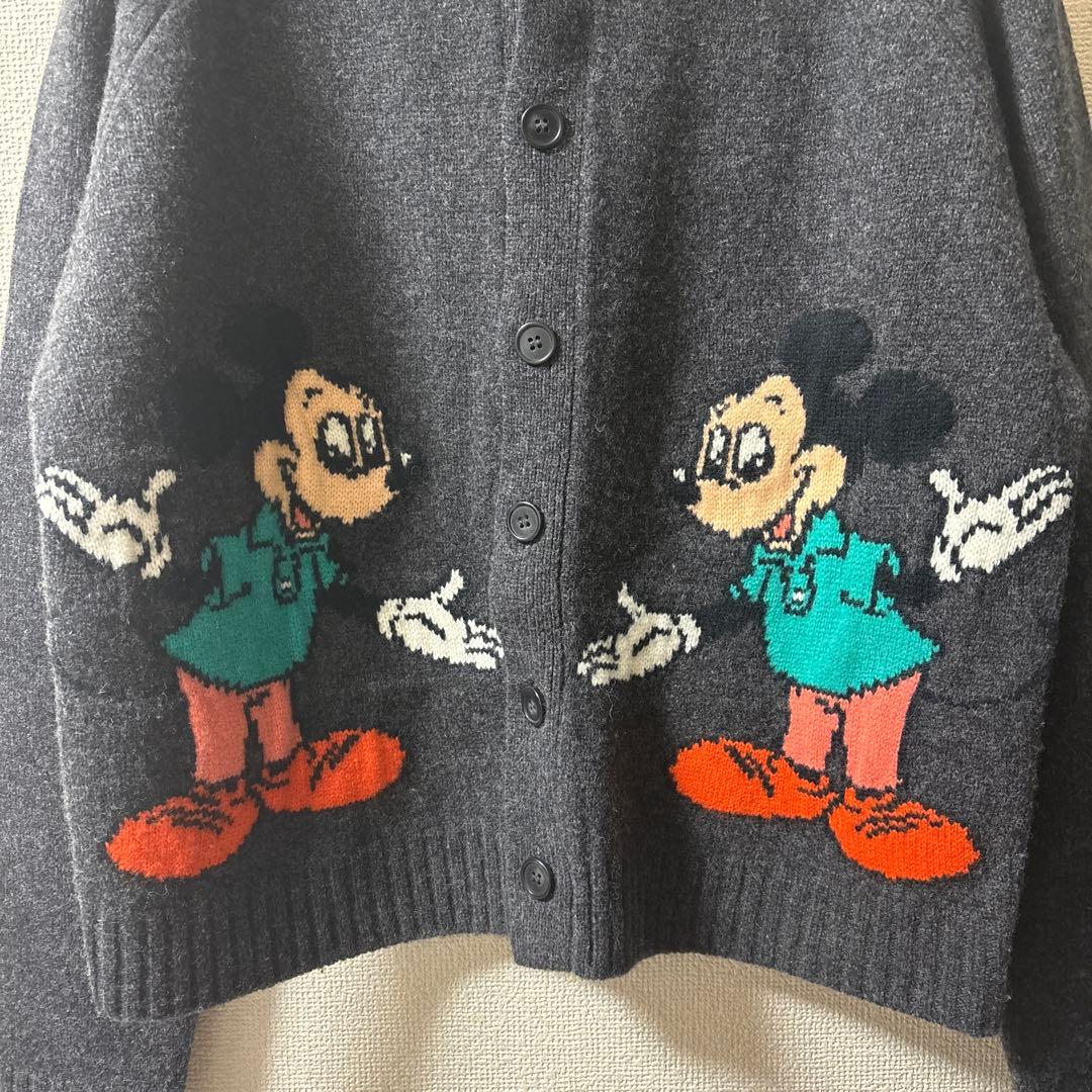 ZARA ディズニー コラボ ミッキーマウス カーディガン S