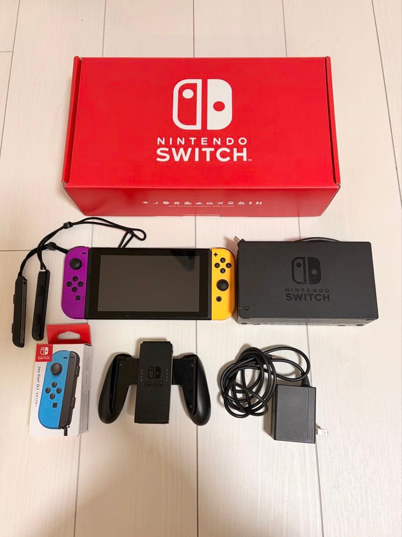 Nintendo Switch 本体 追加joycon付き