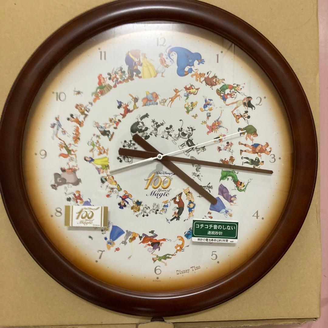 セール❗️超レア❗️販売終了品❤︎新品❤︎セイコー❤︎ディズニー100周年❤︎掛け時計