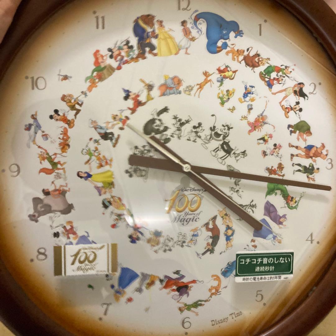 セール❗️超レア❗️販売終了品❤︎新品❤︎セイコー❤︎ディズニー100周年❤︎掛け時計