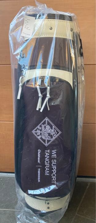 ゴルフバッグ・キャディバッグ CLUBHAUS x TANGRAM CREW CADDY BAG Brown