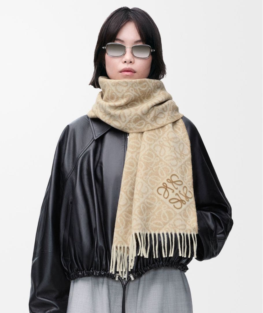 LOEWE マフラー　モデルIDF811SS1X01