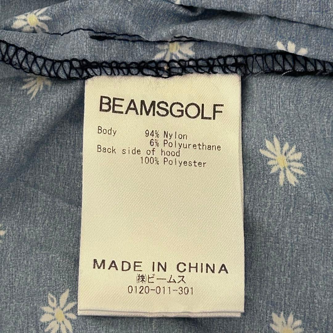 BEAMS GOLF セットアップ　長袖　ショートパンツ　総柄　上下セット