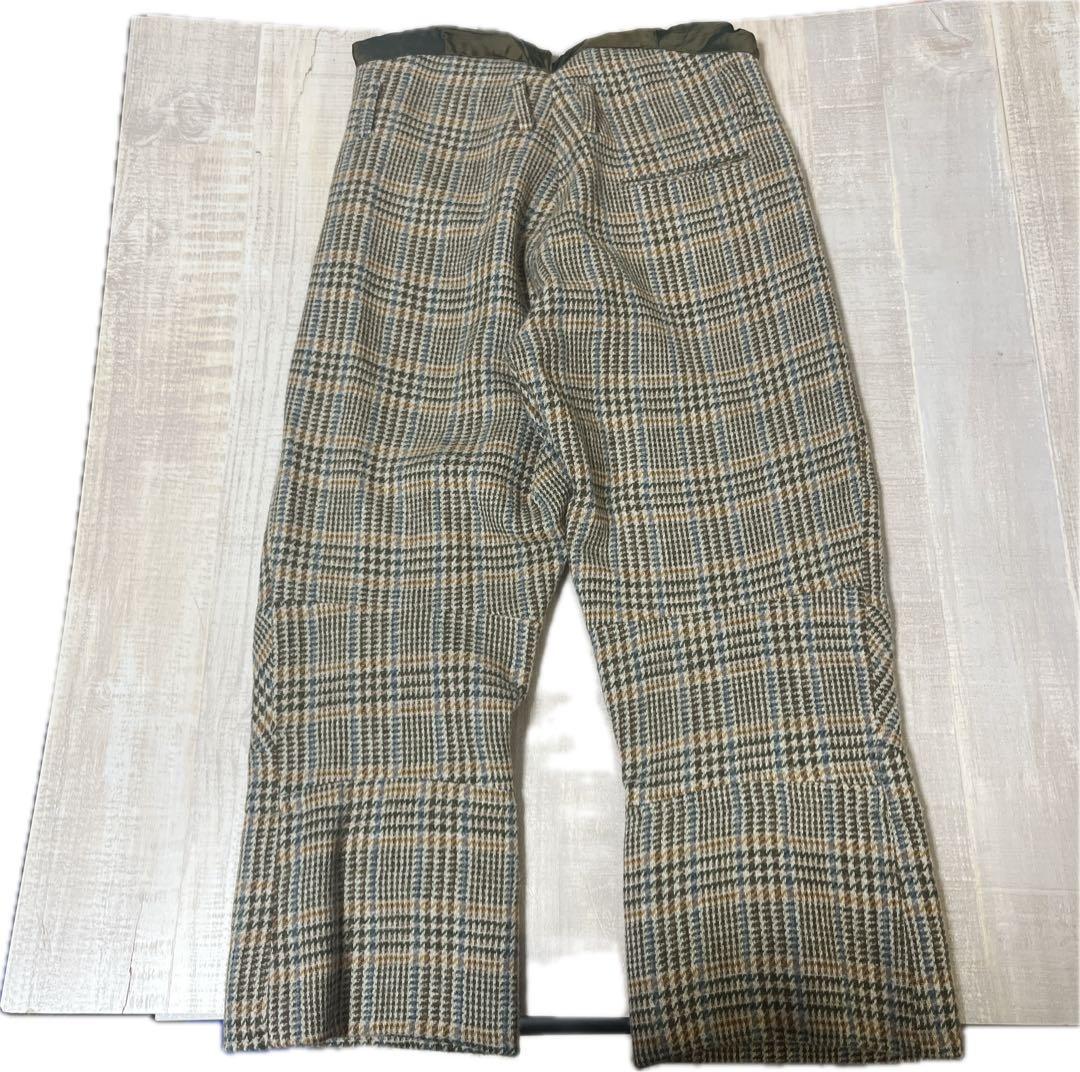 【極美品 初期赤タグ】Christopher Nemeth 立体裁断ウールパンツ