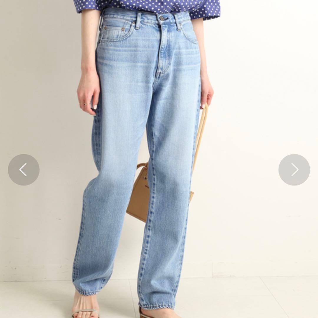 新品♥大人気‼︎IENAイエナ セルビッチハイライズエコデニムパンツ
