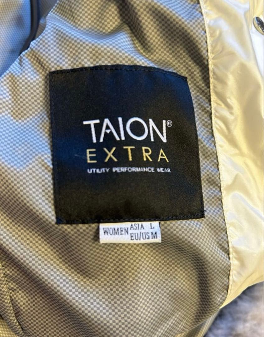 TAION エクストラ　ダウン　L クリーニング済み　ファー バッテリー付き