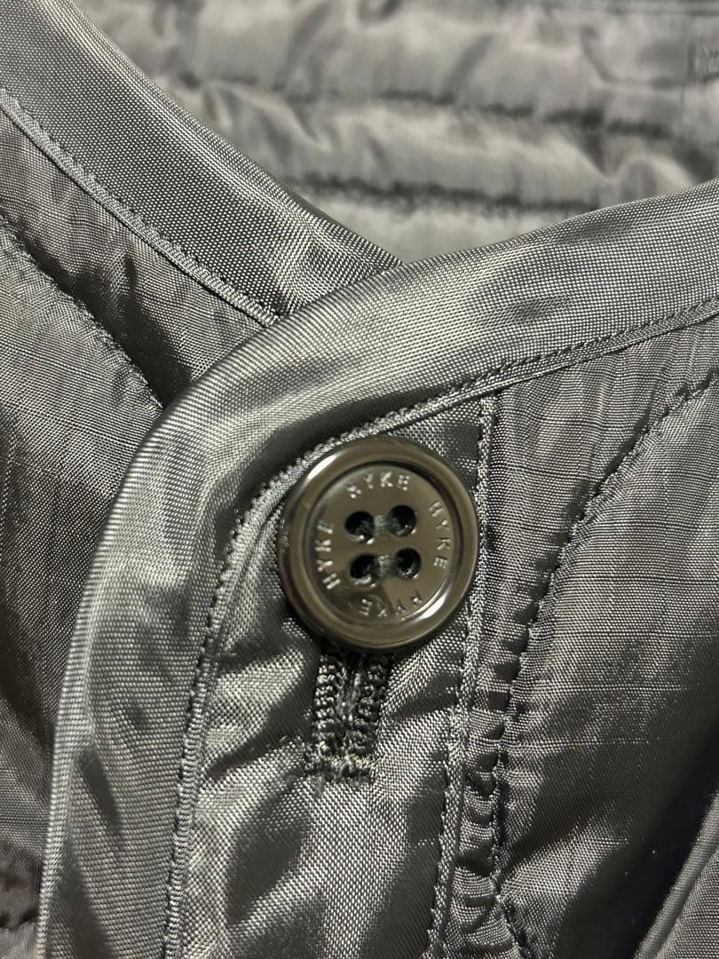 HYKEハイクQUILTED CROPPED VESTキルティングベスト
