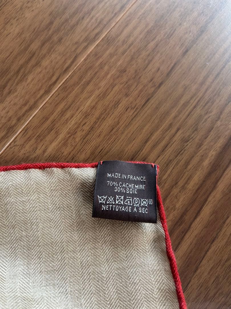 新品未使用 HERMES エルメス カシミア シルク カレジェアン2025年秋冬