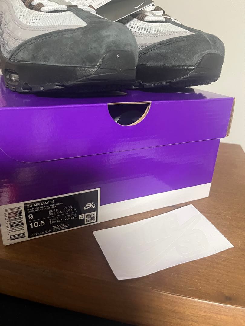 靴 27cm Nike SB Air Max 95 \"Cacao Wow\"