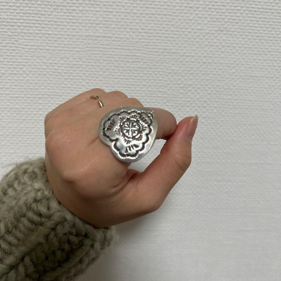 値下げSUNSHINE REEVES / Heart Stamp Ring