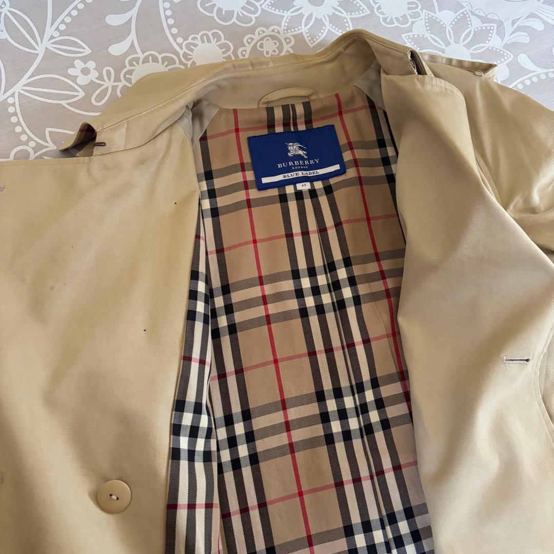 BURBERRY BLUE LABEL トレンチコート 40サイズ
