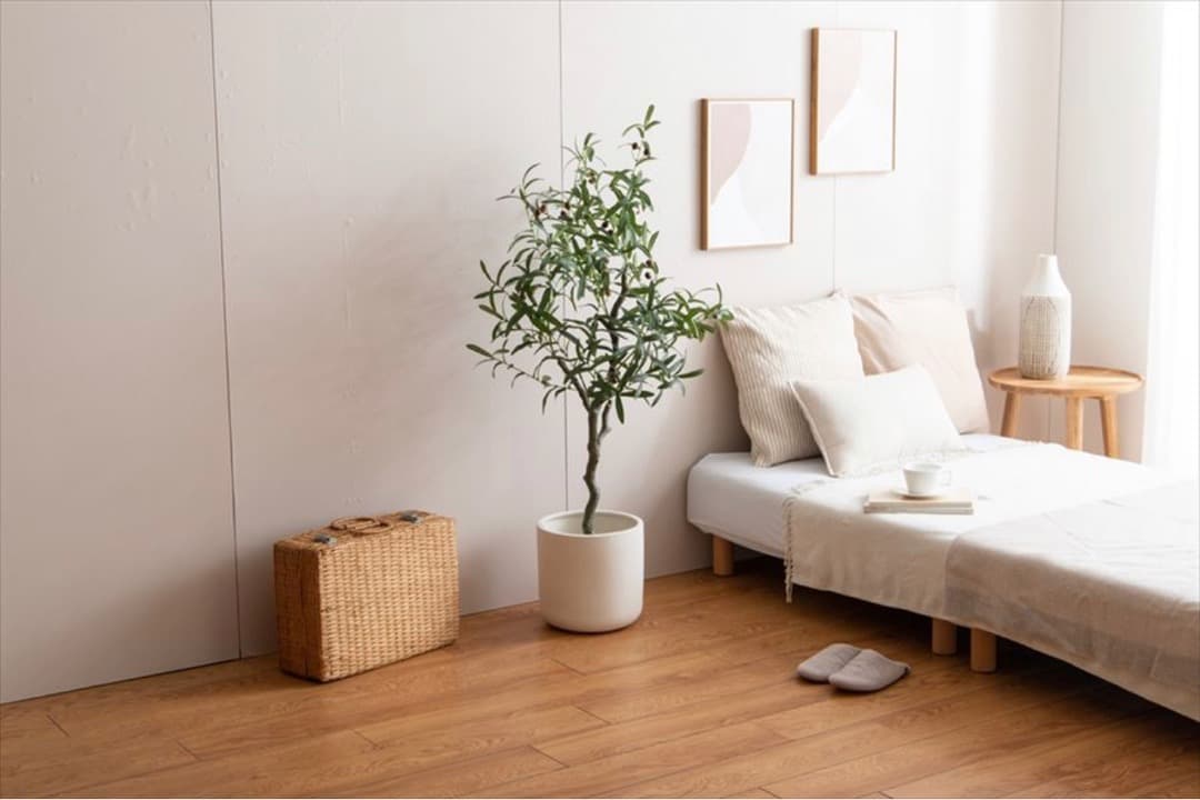 【送料無料】観葉植物 光触媒 高さ125cm 人工 オリーブ リアル フェイク
