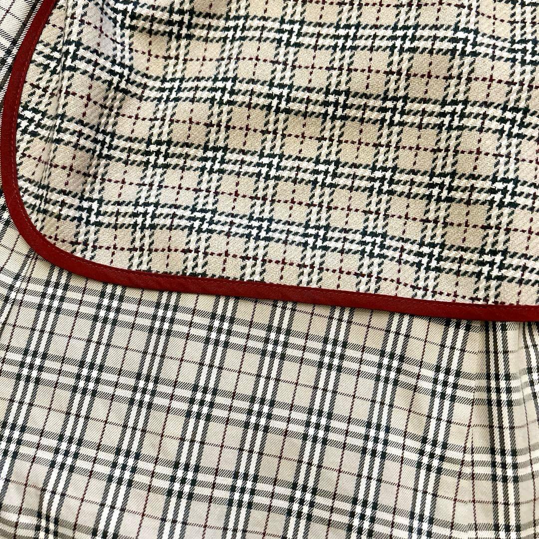 【美品】バーバリーブルーレーベル　ライナー付きトレンチコート　チェック　36