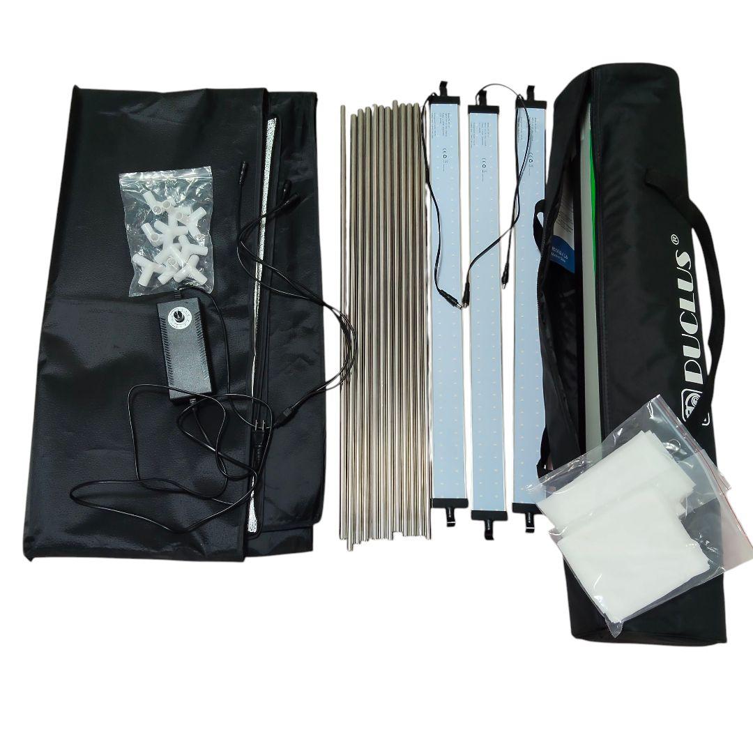 撮影ボックス 80cm 6色背景 LEDライト