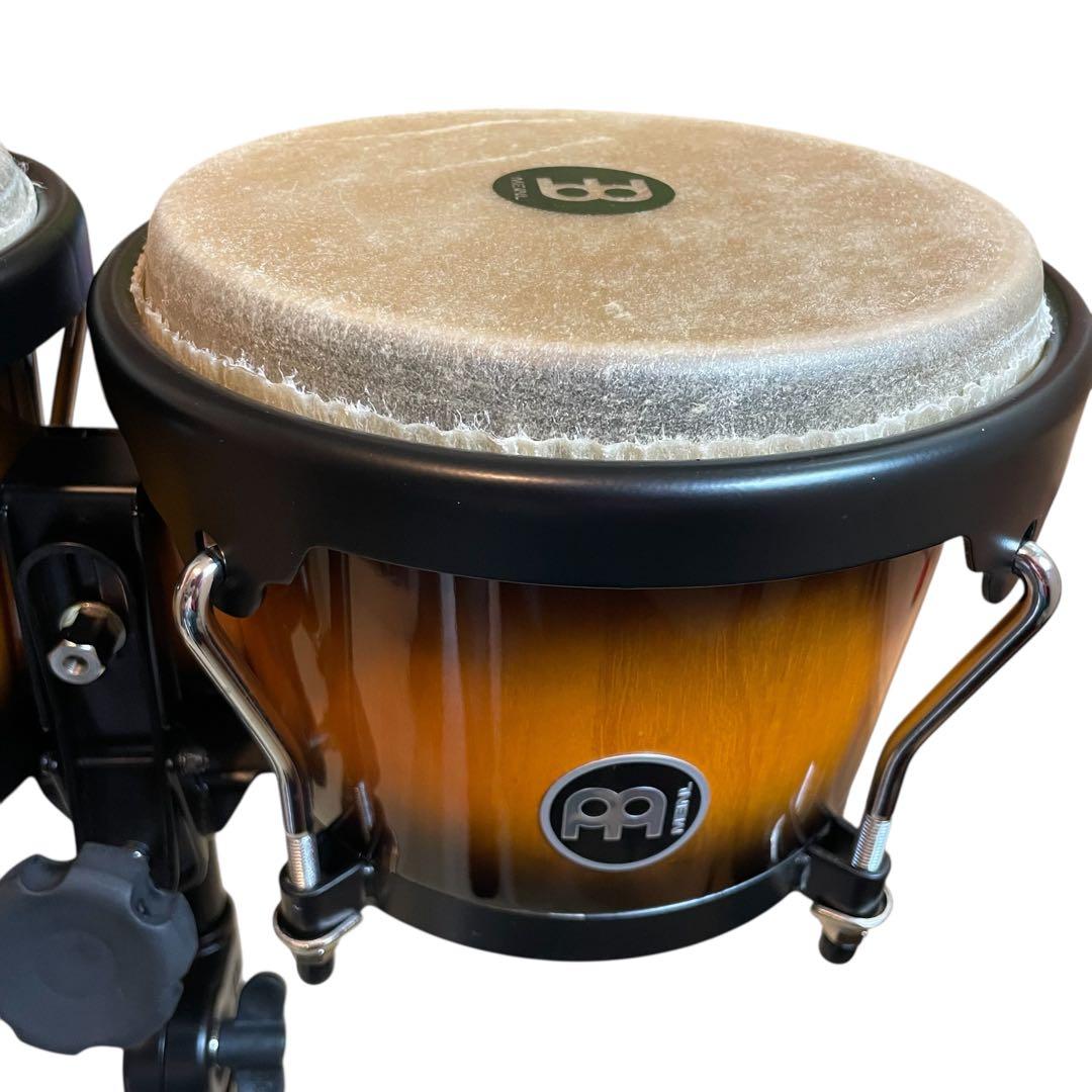 MEINL マイネル ボンゴ HB100VSB ケース　スタンド付き