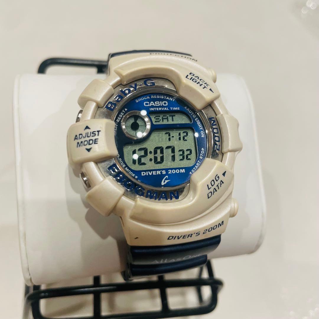 希少 限定 カシオ Baby-G イルカ フロッグマン 時計 クォーツ ベビーg