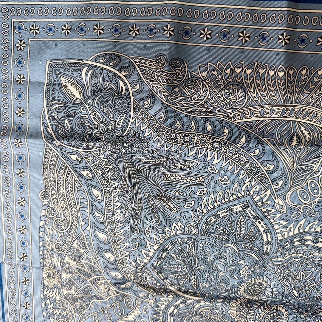 ✨希少美品✨ HERMES エルメス カレ55　マハラニの庭　シルク　フランス製