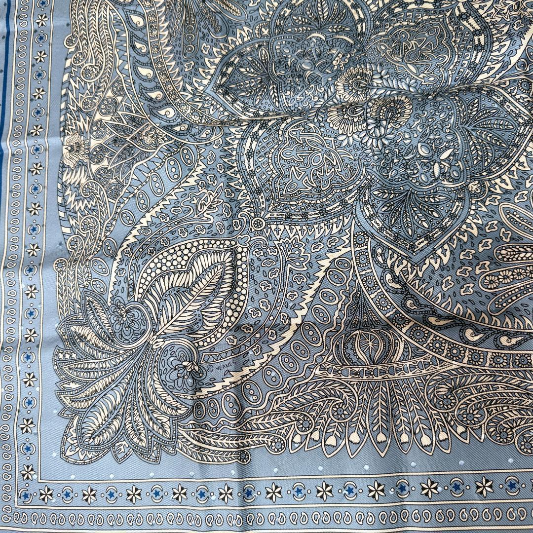 ✨希少美品✨ HERMES エルメス カレ55　マハラニの庭　シルク　フランス製