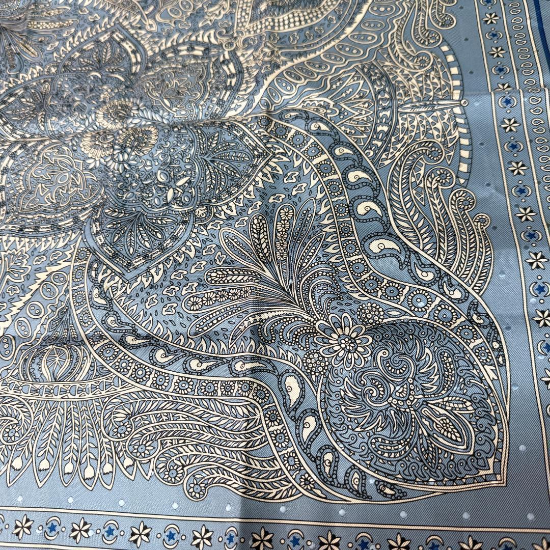 ✨希少美品✨ HERMES エルメス カレ55　マハラニの庭　シルク　フランス製