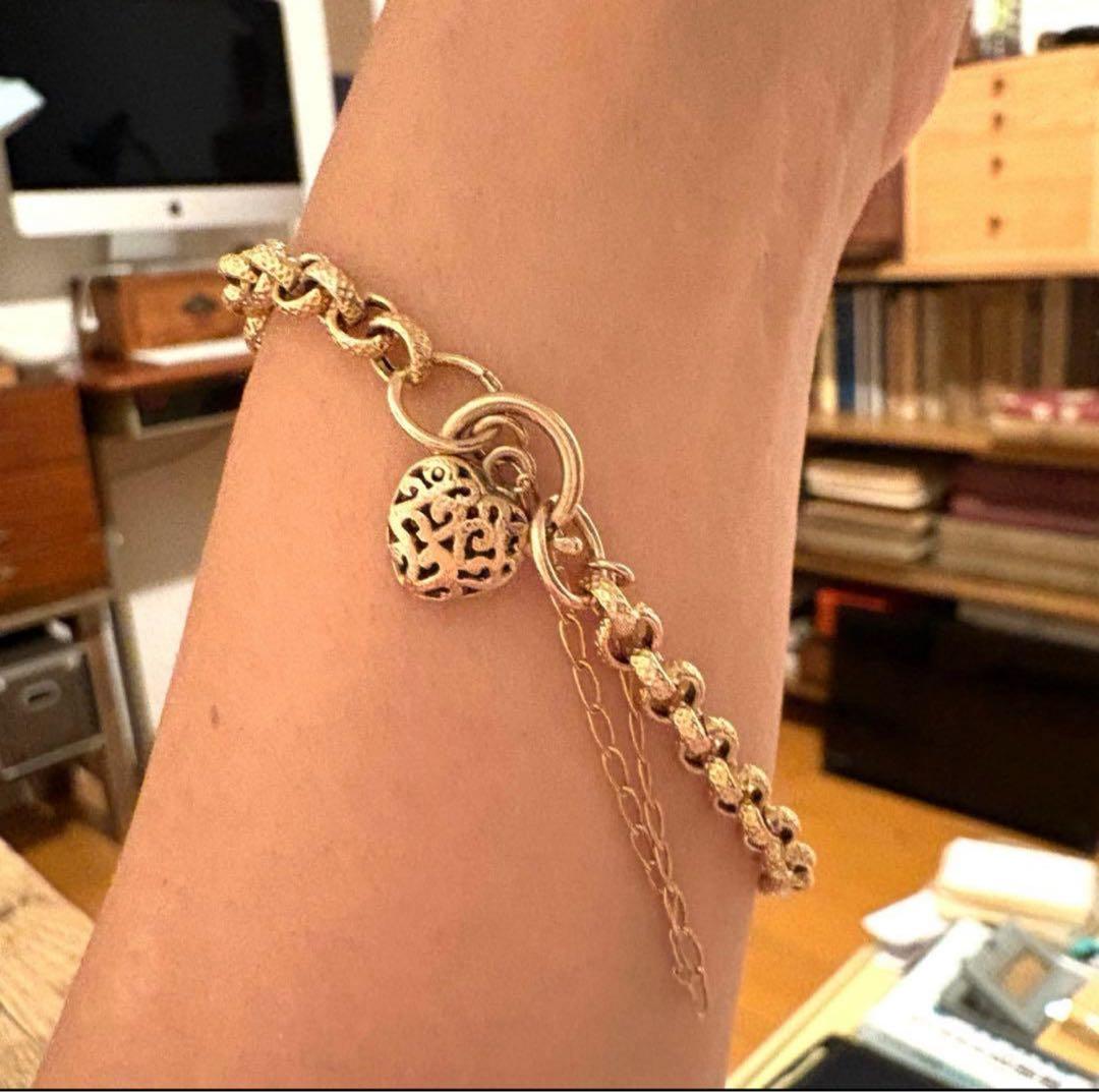 イギリス・バーミンガム1988年ヴィンテージ9Kゴールド ブレスレット專用