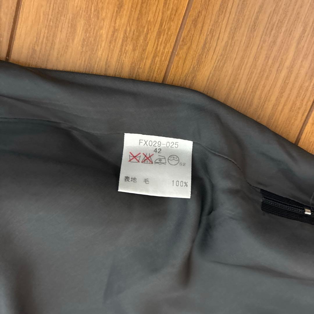 バーバリーロンドン☆ノバチェック☆ミモレ丈☆フレアスカート☆サイズ42