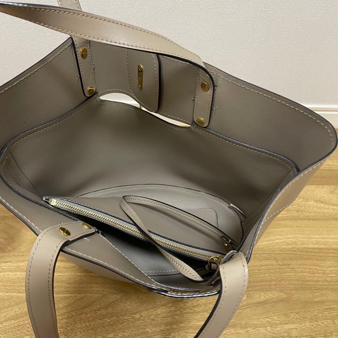 《美品》Chloe（クロエ） レザー トートバッグ　ベージュ