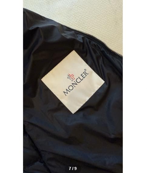「かさかさ」　【美品】モンクレール ダウンベスト DORADE