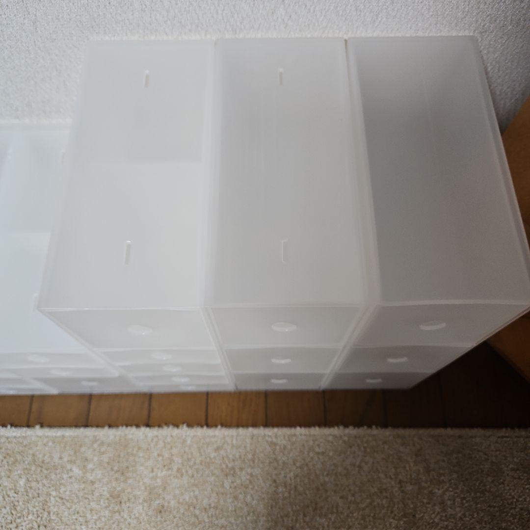 無印良品 ポリプロピレン小物収納ボックス 3段　６段　5点セット