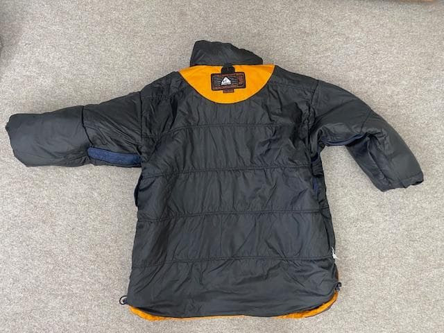 Nike ビンテージ アノラックジャケット オレンジ/ネイビー