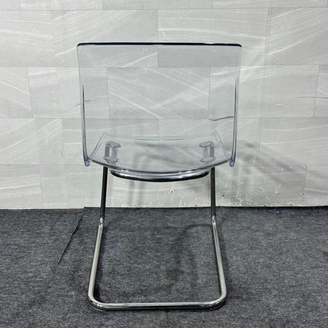 IKEA チェア トービアス 透明 ダイニング クリア TOBIAS d5106