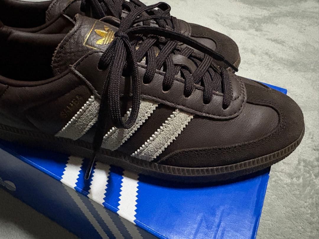 『別注』adidas×UR　SAMBA OG ダークブラウン 24cm