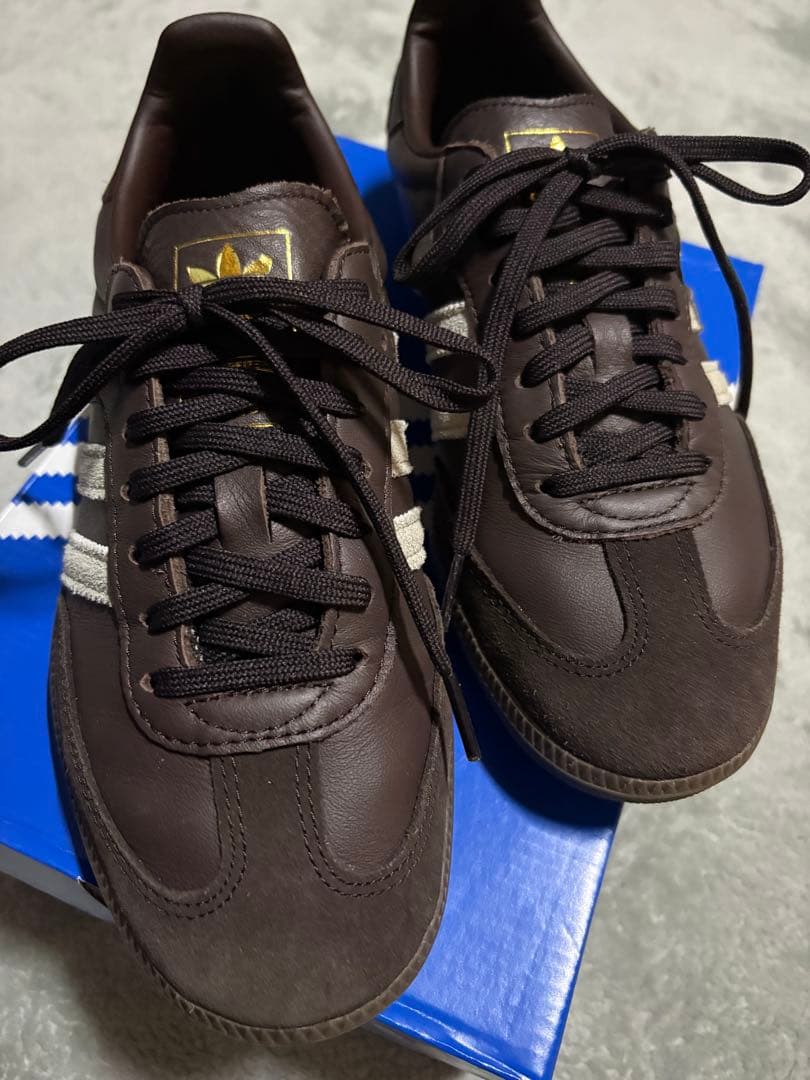 『別注』adidas×UR　SAMBA OG ダークブラウン 24cm
